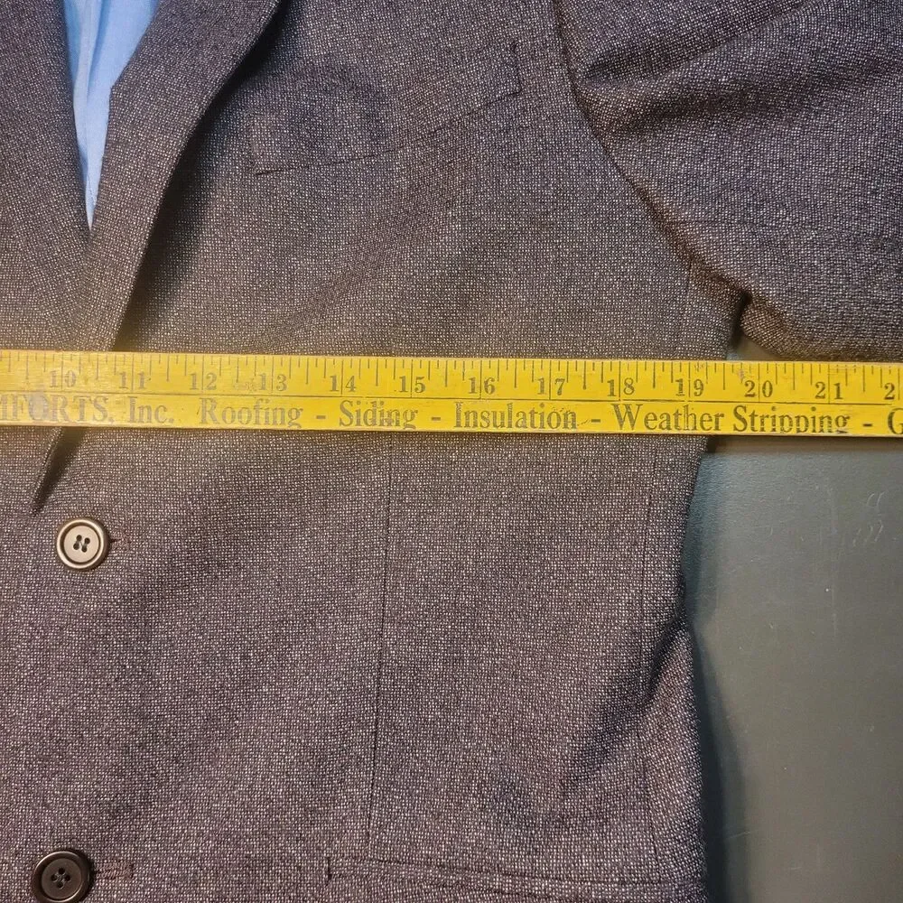 H&M Brown Textured Sport Coat Blazer